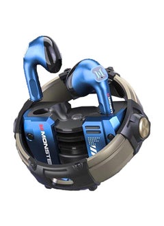 Monster AIRMARS XKT10 Wireless Earbuds Metallic Blue  - Image 2
