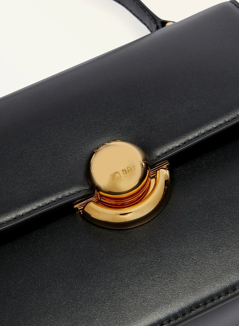 Furla Black Sfera Mini Top Handle for Women | Best Price UAE