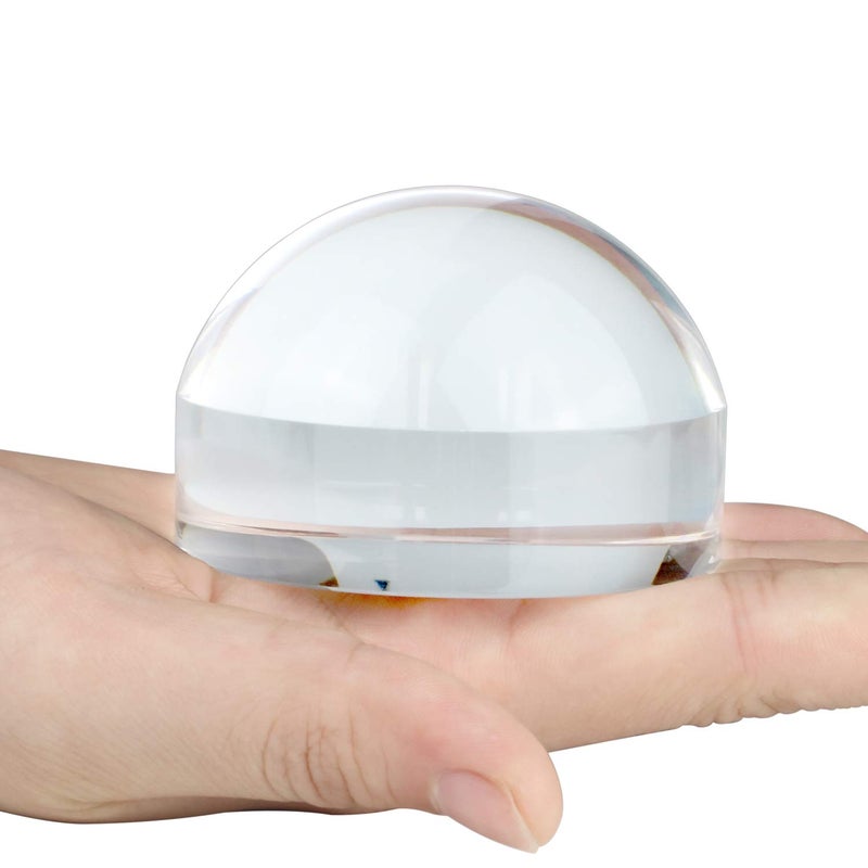 Dandelion 6X Dome/Paperweight Magnifier w/Pouch Table Magnifying - Image 2