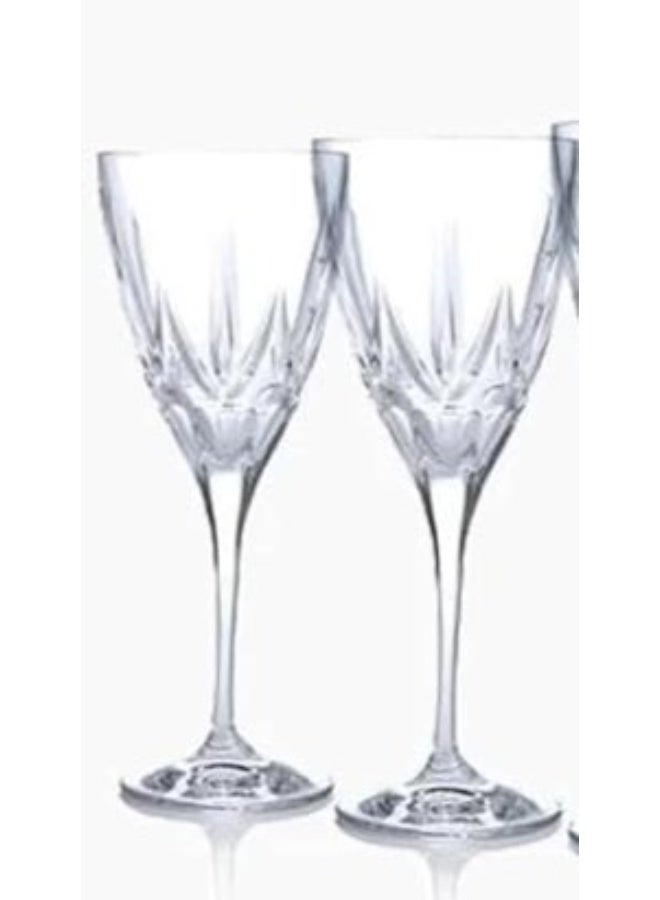 Rcr Calice Chic Goblet Tumbler Glasses 2-Pieces Set, 280 Ml Capacity
