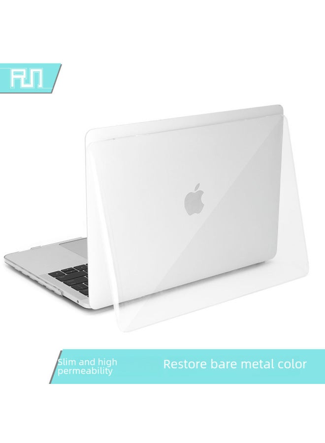 Protective Case For Macbook Pro 14 Inch Computer Shell For Air 13 Pro 16 Digital Computer Accessories-Color:Crystal Pink-Applicable Model:Hollow 12 Retina (A1534/A1931) - Image 3