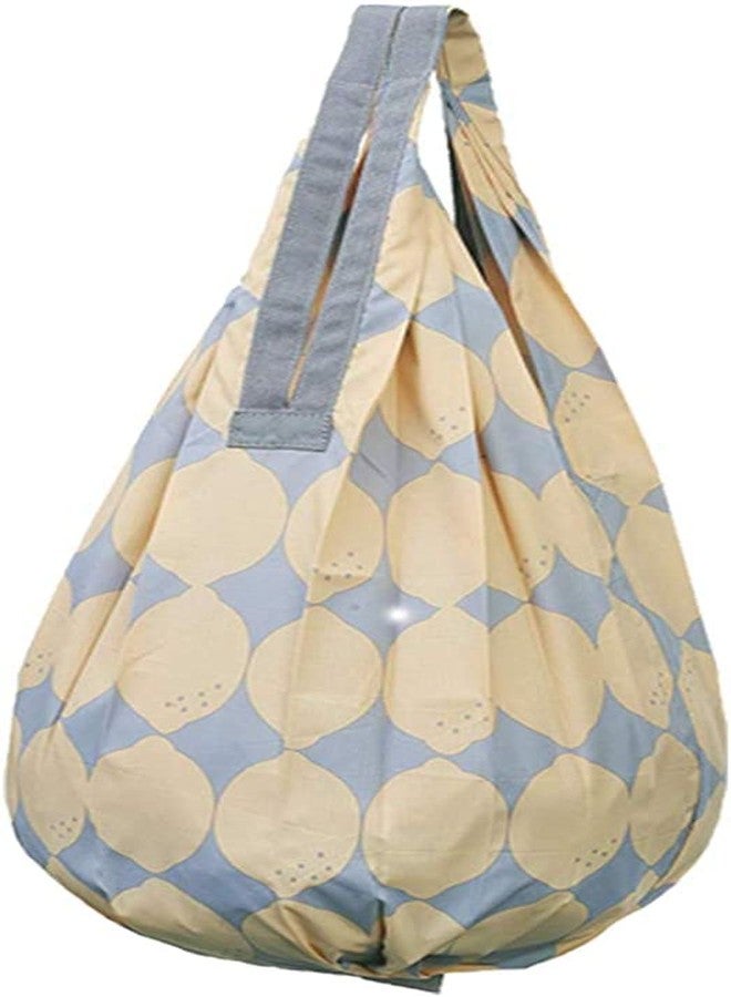 Marna S460LE Shupatto Compact Bag, Drop (Lemon) Eco Bag, Shupat, Foldable, Vertical Type, Durable - Image 1