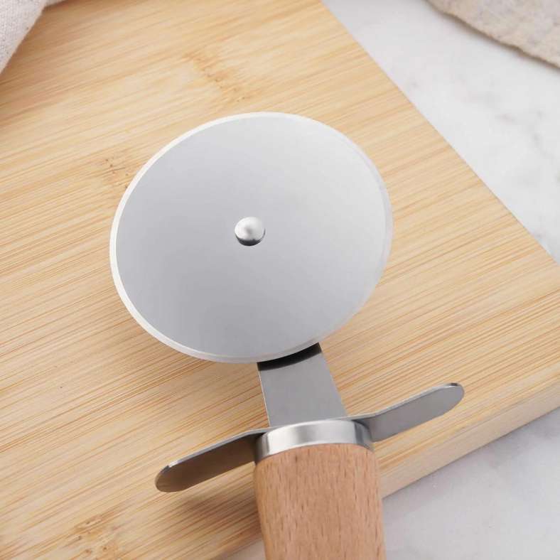 Pan Home Natura Pizza Cutter 20x6.5cm - Natural - 205AIC9901487 - Image 4
