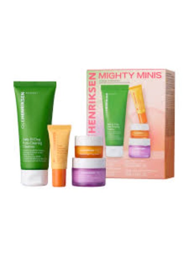 أول هينريكسين أولي هنريكسن مجموعة "مايتي مينيز" (Mighty Minis) التمهيدية للعناية السريرية بالبشرة - Image 2