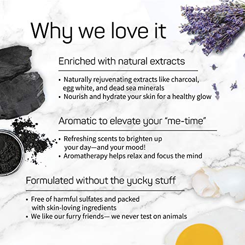 SpaLife Rock the Detox Rejuvenating Volcanic Ash Facial Mask 10 count - Image 5