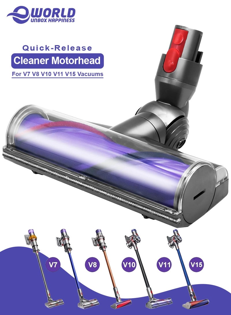 Eworld Quick-Release Motorhead Cleaner – Electric Vacuum Head Replacement Compatible with V7, V8, V10, V11, V15 Models, Ideal for Hardwood Floors and Carpets  - Image 1