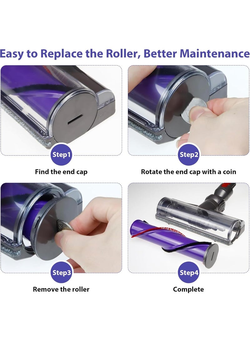 Eworld Quick-Release Motorhead Cleaner – Electric Vacuum Head Replacement Compatible with V7, V8, V10, V11, V15 Models, Ideal for Hardwood Floors and Carpets  - Image 2