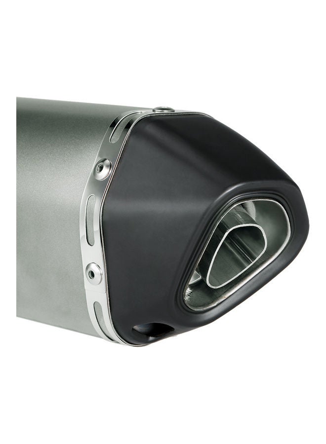 NIBEMINENT Hexagon Oblique Tail Refit Muffler Exhaust For Motorcycles - Image 4