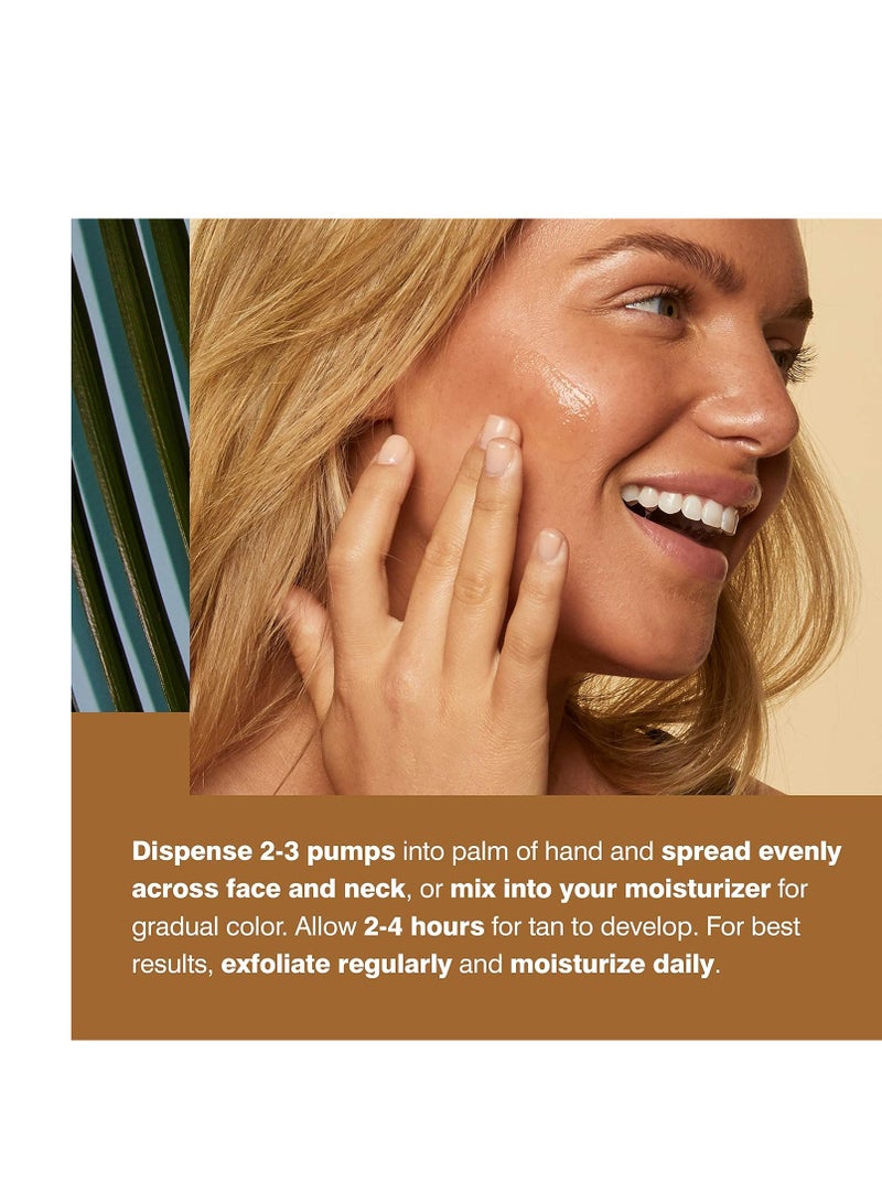 COOLA Organic Sunless Self Tanner Face Serum, Dermatologist Tested Anti-Aging Skin Care Infused with Hyaluronic Acid, Vegan and Non-GMO, PiÃ±a Colada, 1.7 Fl Oz - Image 4