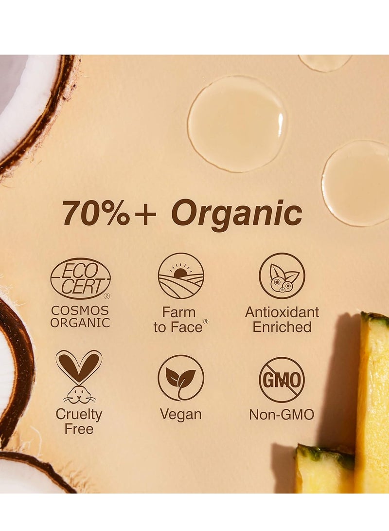 COOLA Organic Sunless Self Tanner Face Serum, Dermatologist Tested Anti-Aging Skin Care Infused with Hyaluronic Acid, Vegan and Non-GMO, PiÃ±a Colada, 1.7 Fl Oz - Image 5