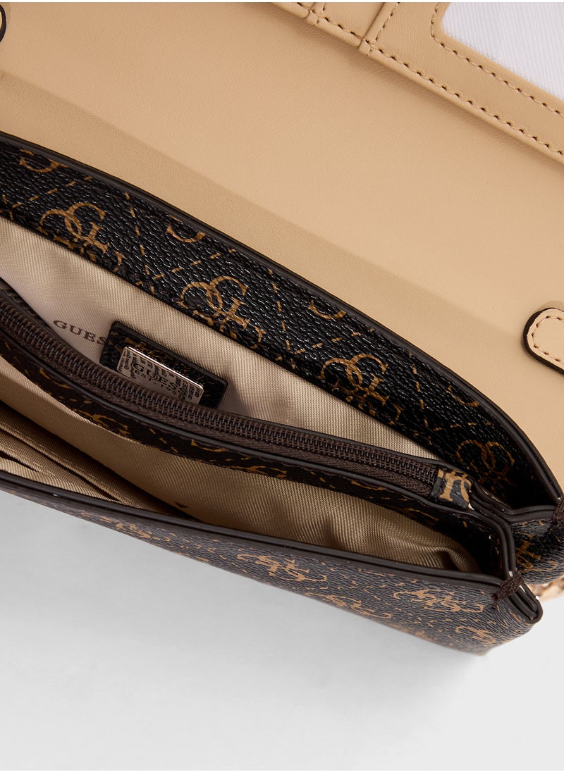 GUESS Noelle Xbody Flap Organizer  - Image 5
