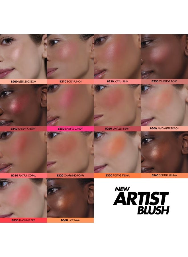 MAKE UP FOR EVER Artist Face Powders Blush 4g - B230 - Wherever Rose - Image 2