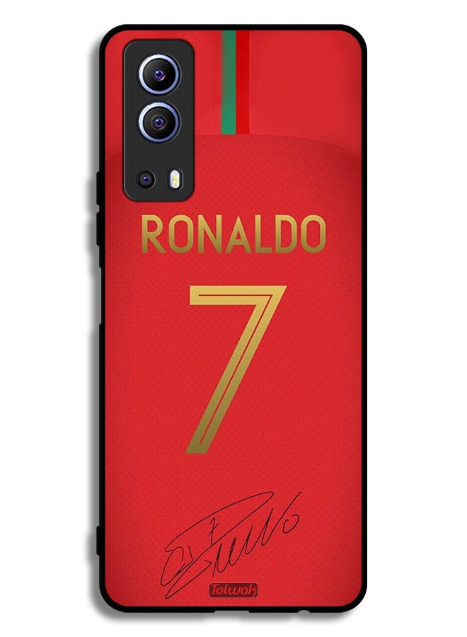 Tolwak Vivo Y72 5G Protective Case Cover Ronaldo 7 - Image 2