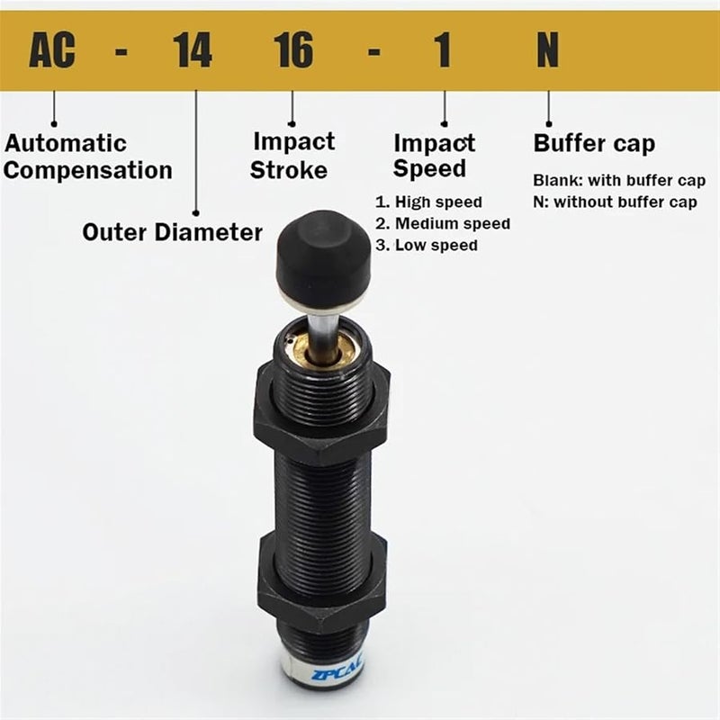 Hydraulic Shock Absorber Cylinder Damper AC1210 2 AC1425 2 AC2020 2 AC2525 2 - Image 5