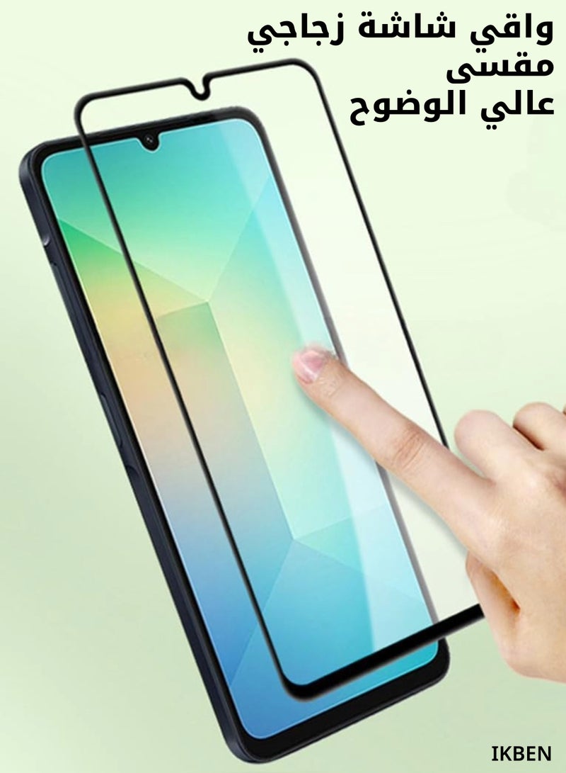 IKBEN Samsung Galaxy A16 5G Case and Screen Protector, 2 in 1 Shockproof Protective Cover, Clear TPU Back Case with Airbag Corners, Camera Protection, Slim Fit Full Body Phone Case by IKBEN - Image 3