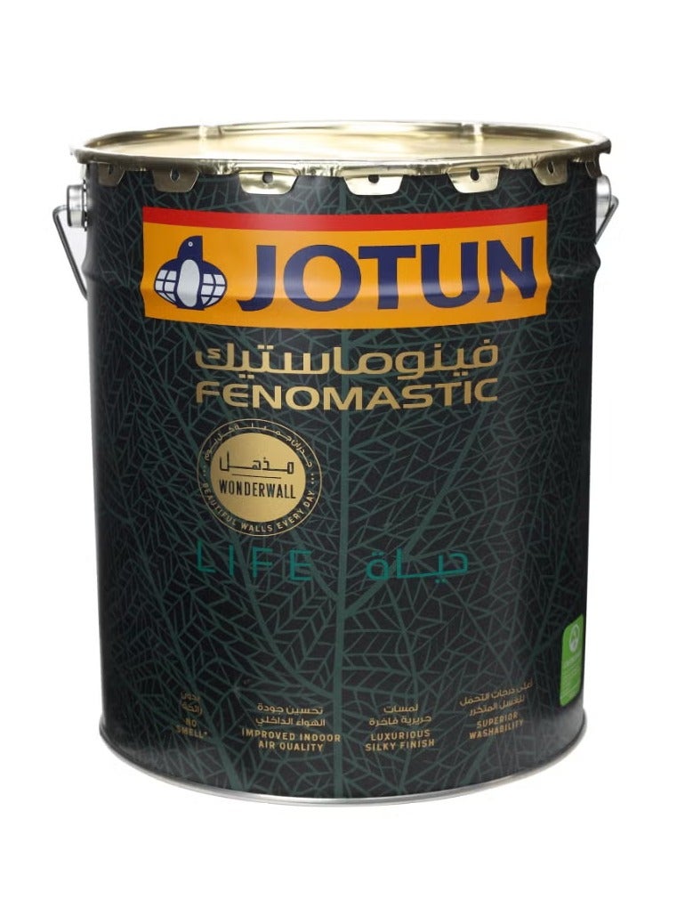Jotun Fenomastic Wonderwall Life 18L White – Premium Interior Paint, Luxurious Matt Finish, Odour-Free & Washable