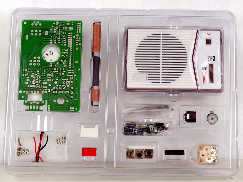 Tecsun 2P3 AM Radio Receiver Kit - DIY for Enthusiasts, Built it into a Radio case ! - Image 1