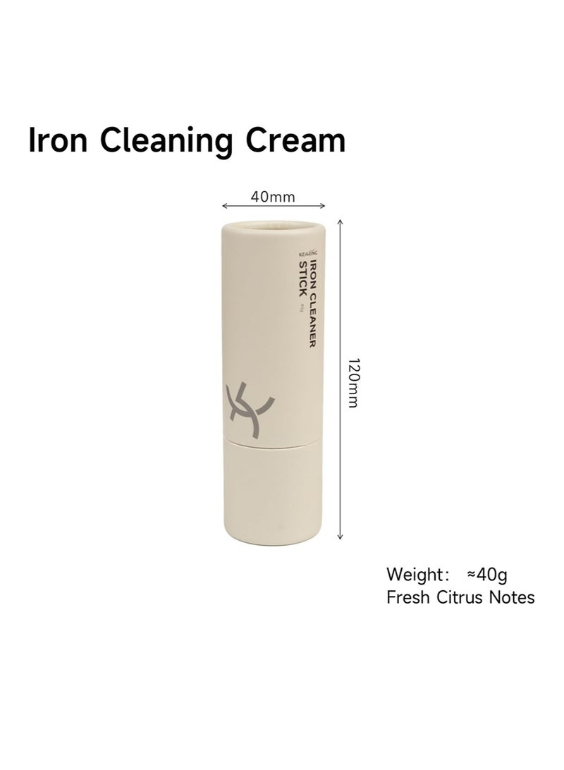 KEARING Steam Iron Bottom Cleaner Stick - Iron Cleaner Paste | Instantly Cleans Hot Iron Soleplates - Removes Melted Fabric, Starch  Glue, Restores Steam Performance for All Irons - Image 2