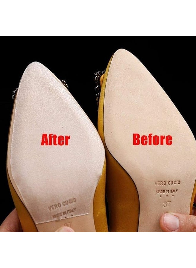 Bettli Sole Sticker - Crystal Clear Self-Stick Pads Sole Protector Shoe Bottoms Slip Resistant Shoe Sole Cover Protector for Heels (Pack of 4) - Image 4