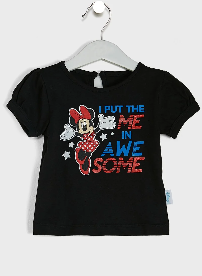 Disney Infant Minnie Print T-Shirt