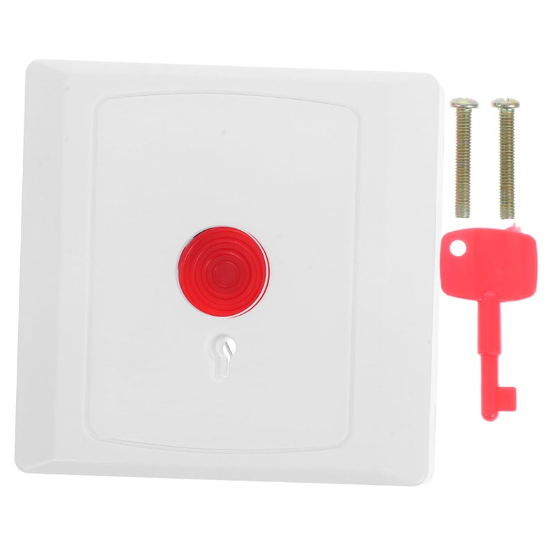 Emergency Stop Button SOS Alarm For Elderly Manual Reset Key Safety Help - Image 2