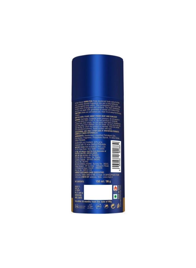 DENVER Pride Deodorant For Men- 150ML | Long Lasting Deodorant Body Spray For Men - Image 2