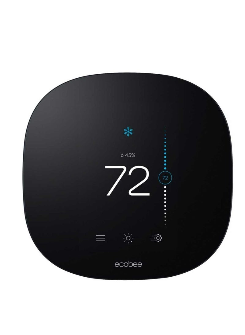 Ecobee 3 lite EB-STATE3LT-02 2nd Generation Thermostat - Black - Image 1
