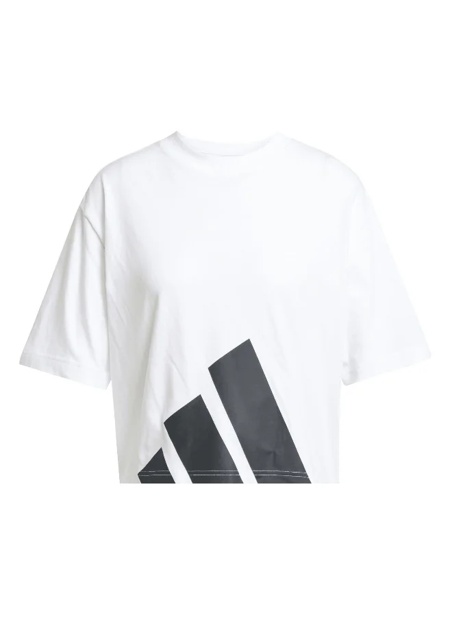 اديداس adidas essentials big logo boyfriend women graphic t-shirt