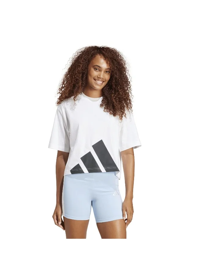 اديداس adidas essentials big logo boyfriend women graphic t-shirt