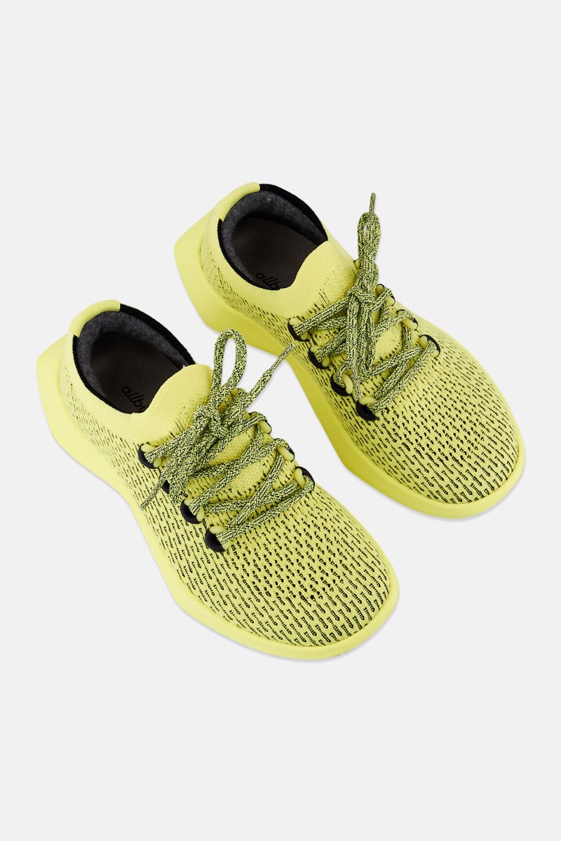 Allbirds Women Lace Up Casual Shoes, Lime - Image 4
