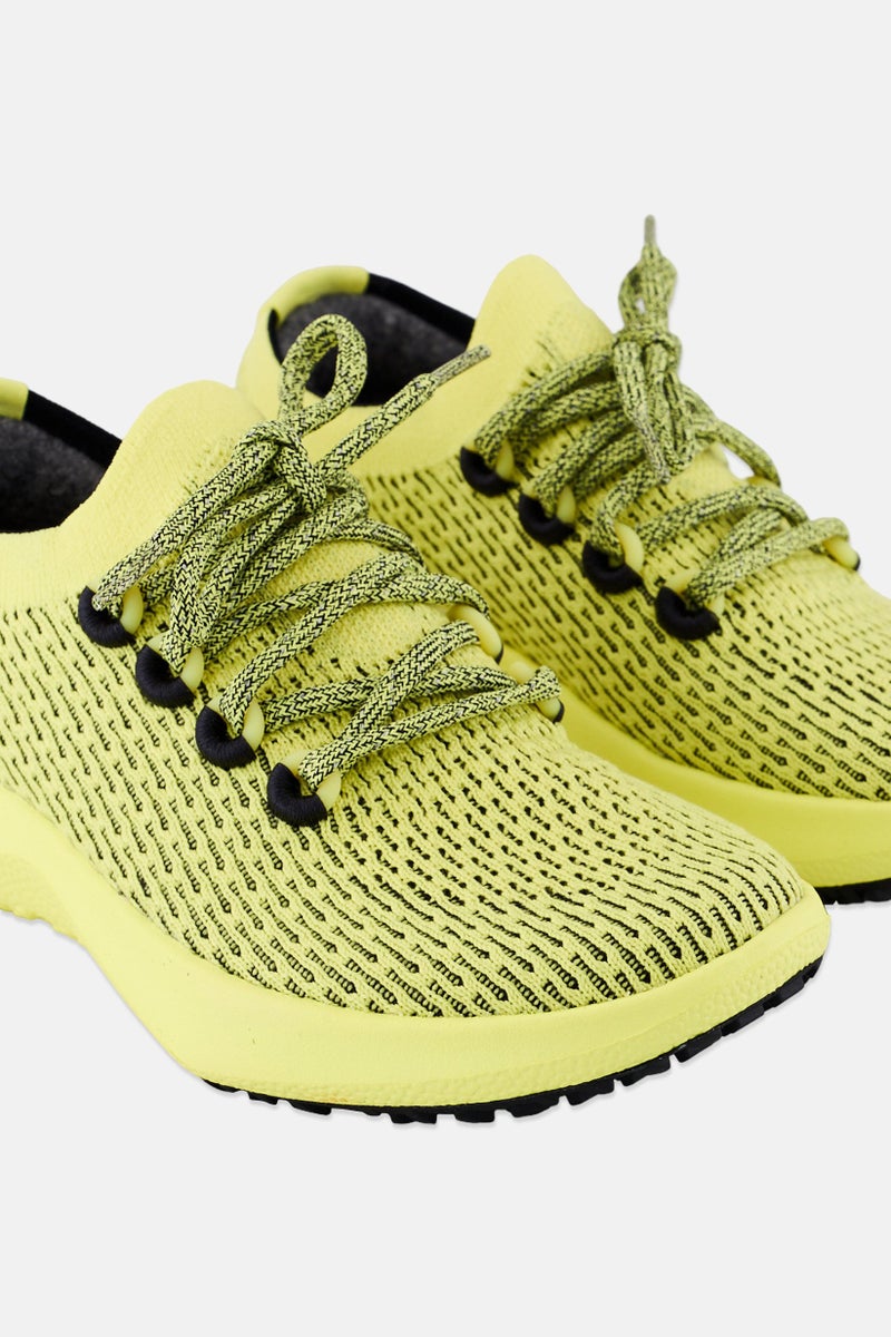 Allbirds Women Lace Up Casual Shoes, Lime - Image 3