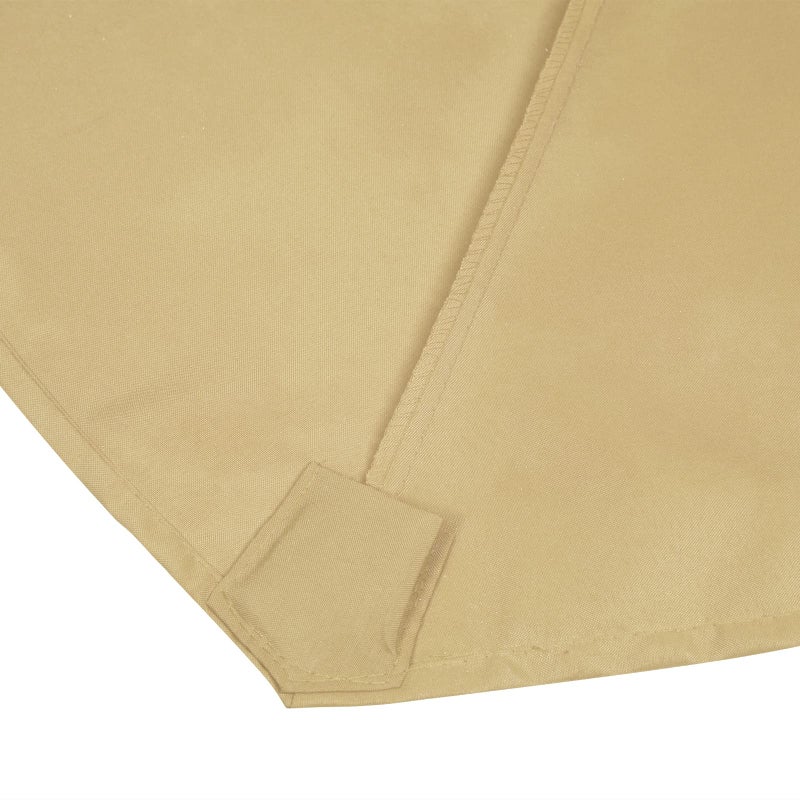 Sunnyglade غطاء بديل لمظلة فناء Sunnyglade 9 قدم مع 8 أضلاع (بيج) - Image 3