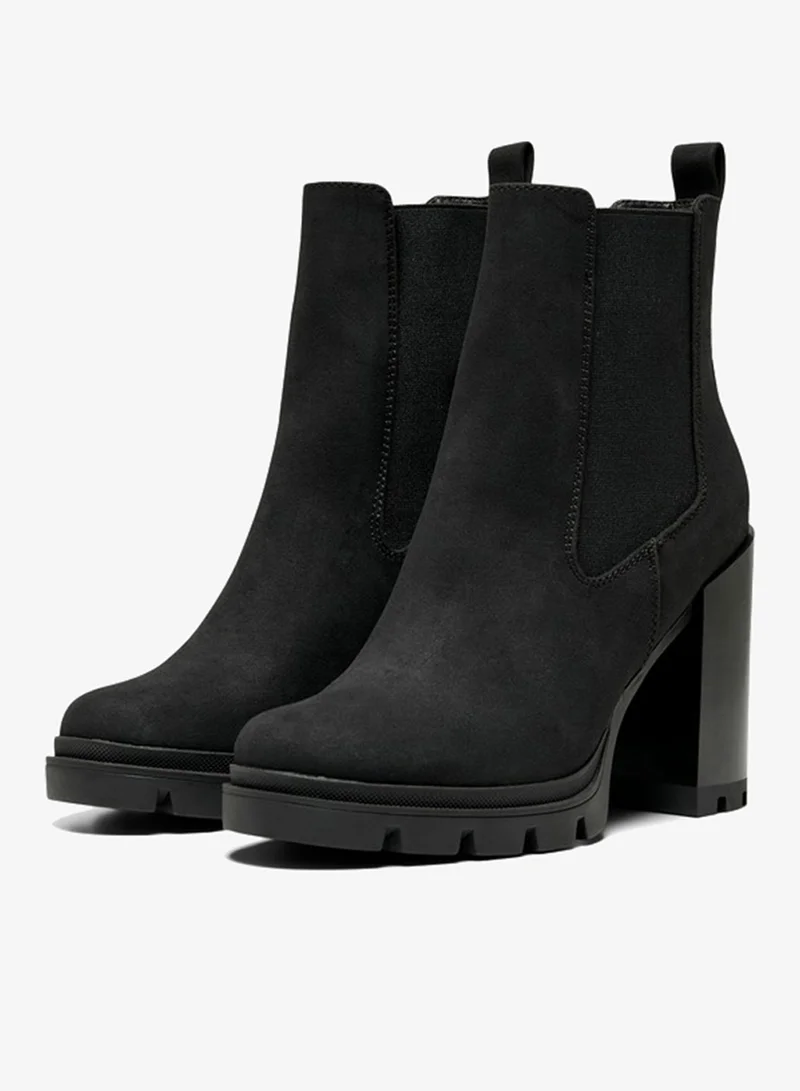 Only  Brave Heeled Ankle Boots for Women | Best Price UAE