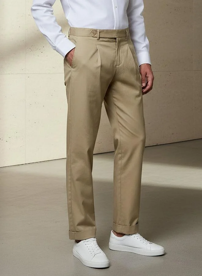 Iconic Men Regular Fit Trousers