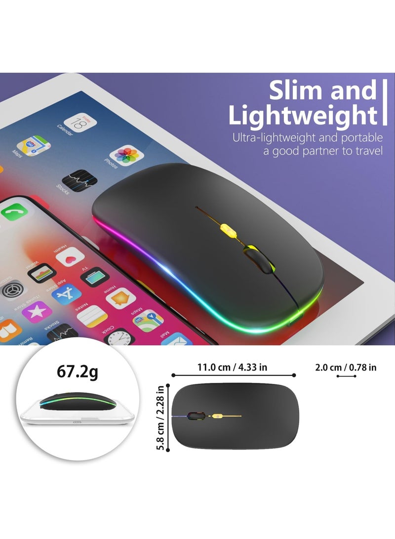 Wireless Optical Mouse Black - Image 2