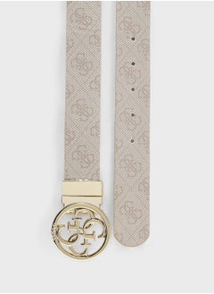 GUESS Logo Detailed None Allocated Hole  Belt  - Image 4