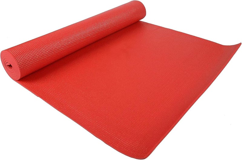 Fitvids حصيرة اليوغا متعددة الأغراض عالية الكثافة غير قابلة للانزلاق من BalanceFrom GoYoga مع حزام حمل - Image 3