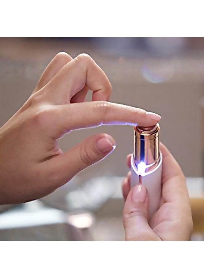 TIGER Finishing Touch Facial Body Flawless Shaver – Painless, Precision Hair Removal for Face, Chin, Upper Lip, Eyebrows, and Body – Compact and Portable, Rechargeable Hair Shaver for Women - Image 3