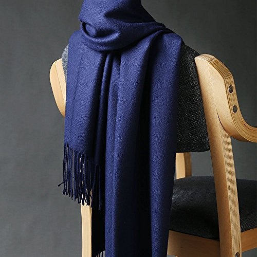 OHAYOMI Pashmina Shawl Wraps Cashmere Feel Scarves Winter Warm Soft Fashion Scarf for Women Evening Dresses Wedding Bridal Bridesmaid Gifts Travel Blanket - Image 5
