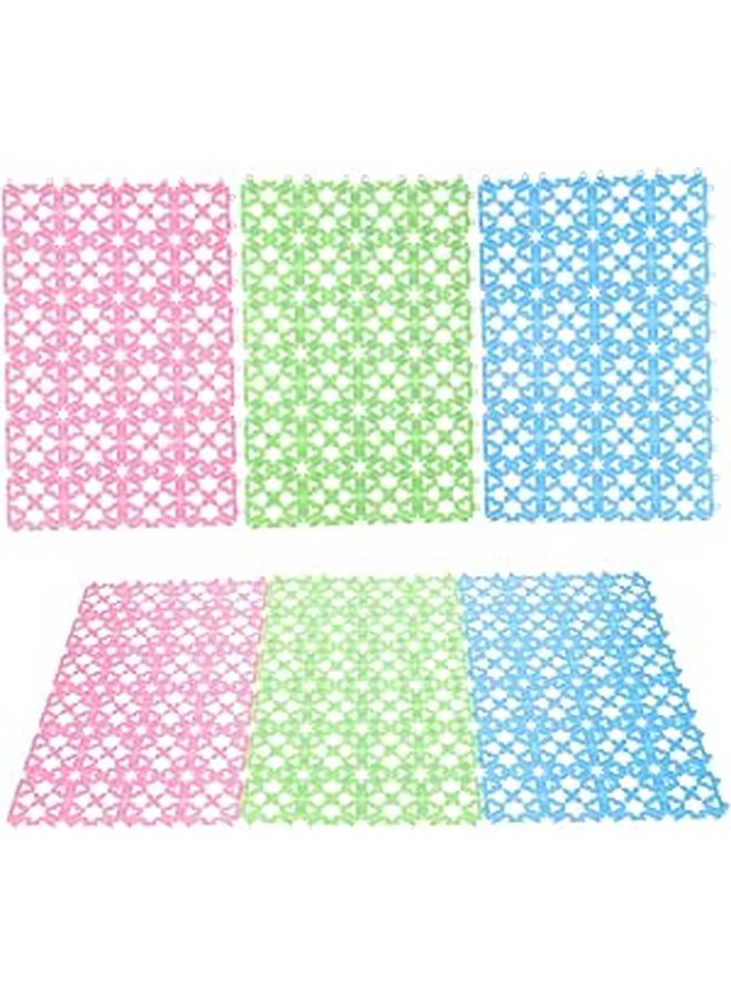 6Pcs Heart Shaped Pet Bed Pads For Rabbits Guinea Pigs Hamsters Cage Mat - Image 1