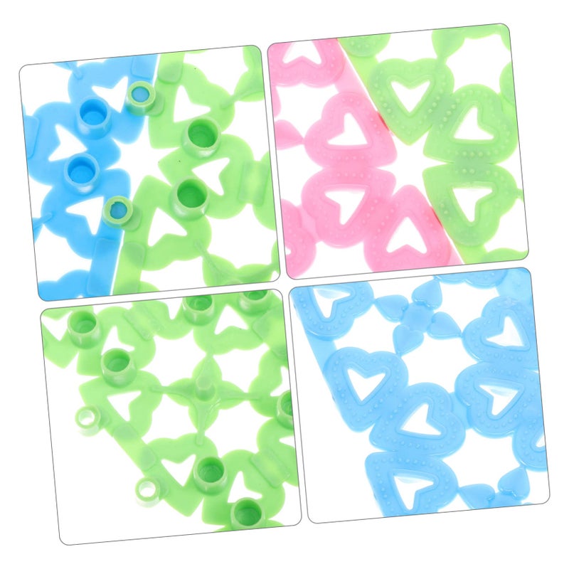 6Pcs Heart Shaped Pet Bed Pads For Rabbits Guinea Pigs Hamsters Cage Mat - Image 4