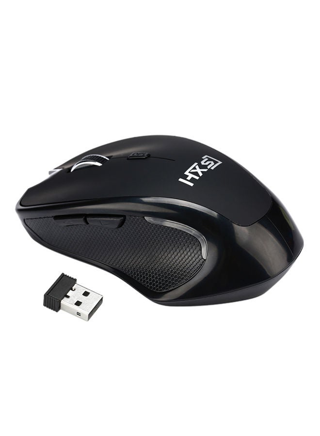 NIBEMINENT 2.4Ghz Multimedia Wireless Optical Mouse Black - Image 1