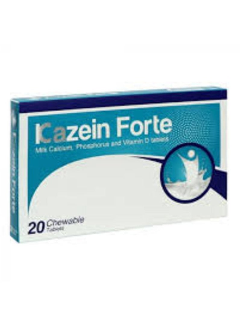 Kazein Forte Chewable Tablets (20's)
