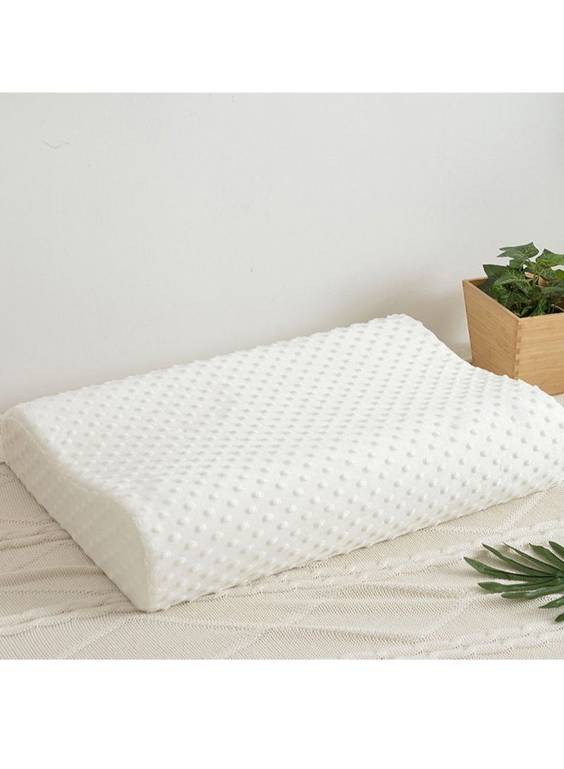 وسادة فوم الذاكرة (كبيرة) وسادة مريحة لدعم الرقبة/تخفيف الألم - Image 1