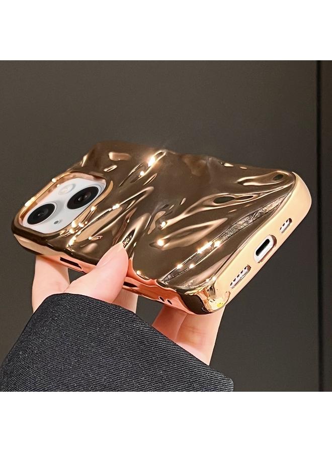 S-TOP Case For iPhone 14 Water Ripple Electroplating Paint TPU Phone Case - Image 5