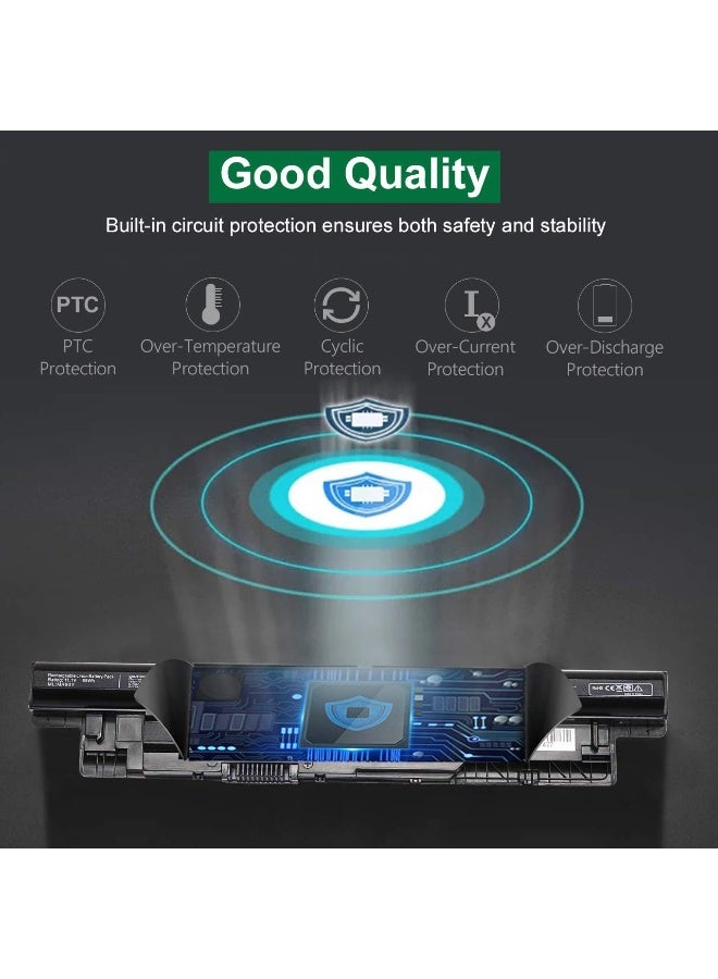 Terabyte بطارية لابتوب بديلة جديدة 11.1 فولت 65 واط ساعي MR90Y لجهاز ديل إنسبيرون 14 3421 14R 5421 14R 5437 15 3521 15R 5521 15R 5537 17 3721 17 3737 17R 5721 17R 5737 تناسب ديل لاتيتود 3440 3540 فوسرو 2421 2521 - Image 3