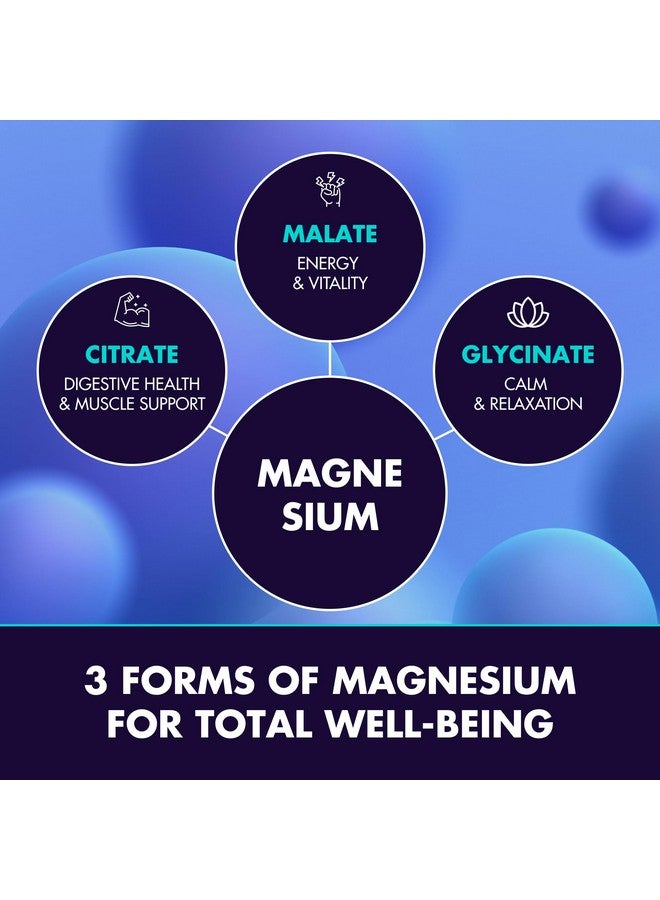 SECRET ELEMENT Magnesium Glycinate 2150MG Gummies for Women and Men, High Absorption Magnesium Glycinate, Citrate, Malate Gummies for Adults & Kids, Magnesium for Sleep Support, Sugar Free, Vegan, 60 Chews, Orange - Image 3