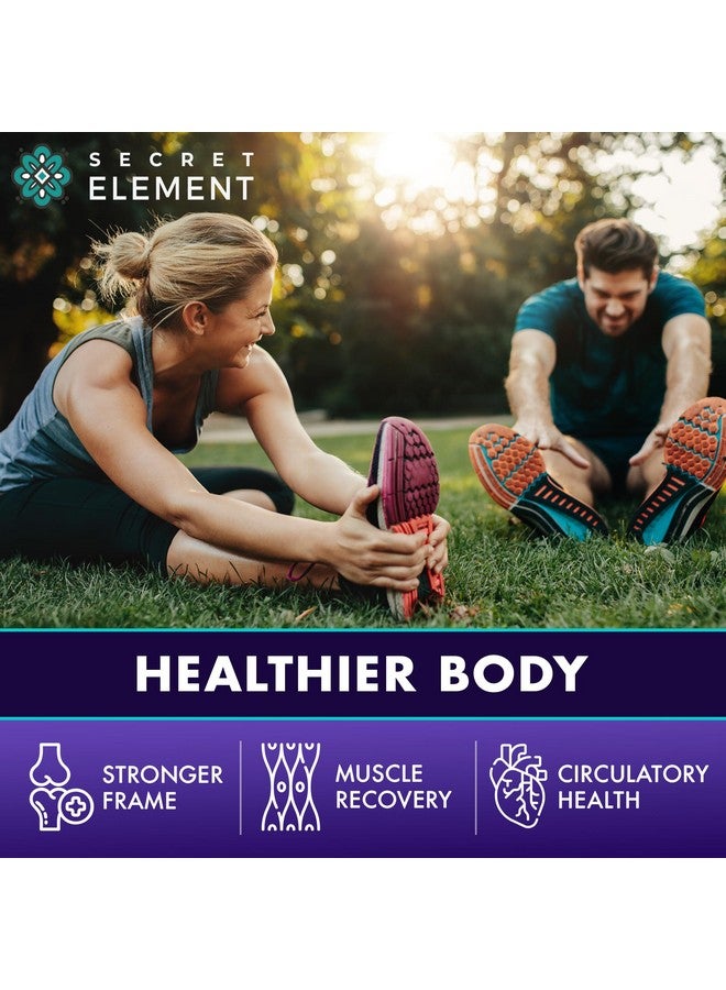 SECRET ELEMENT Magnesium Glycinate 2150MG Gummies for Women and Men, High Absorption Magnesium Glycinate, Citrate, Malate Gummies for Adults & Kids, Magnesium for Sleep Support, Sugar Free, Vegan, 60 Chews, Orange - Image 5