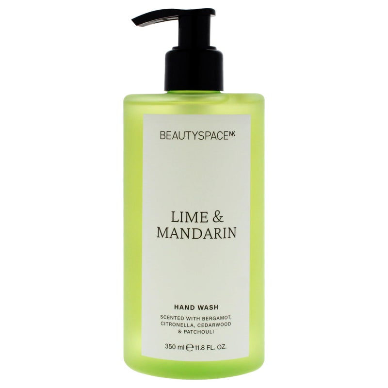SpaceNK Beauty Space Hand Wash Lime and Mandarin for Unisex 118 oz Hand Wash