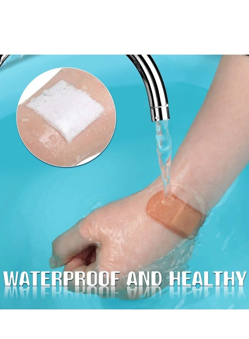 Transparent Stretch Adhesive Bandages Waterproof Clear Bandage Protective Adhesive Bandages Dressing Tape (2 Inch x 5.47 Yard) - Image 2